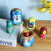 Russian Wooden Nesting Doll For Christmas