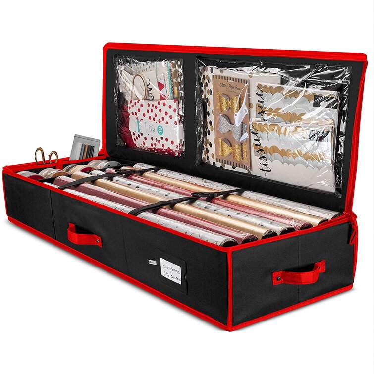 Moisture Resistant Gift Wrap Storage Set