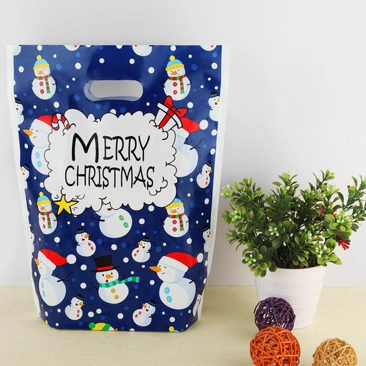 Christmas Themed Colorful PVC Bag Set
