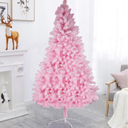 Pink Artificial Snow Flocked Christmas Tree