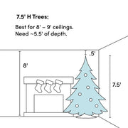 90'' Artificial Christmas Tree