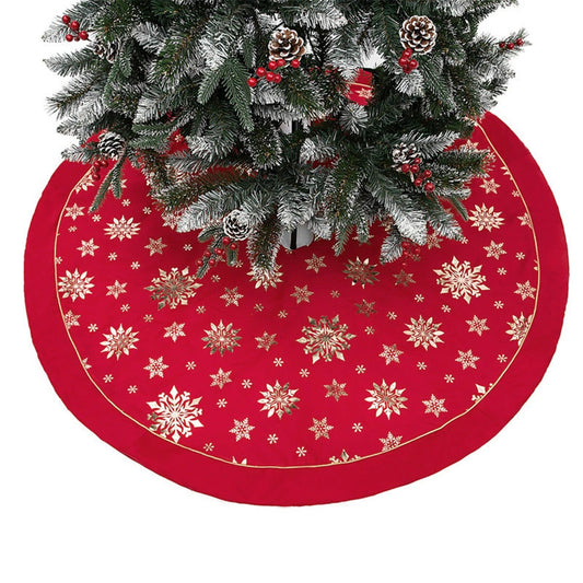Stitched Christmas Snowflake Tree Pad