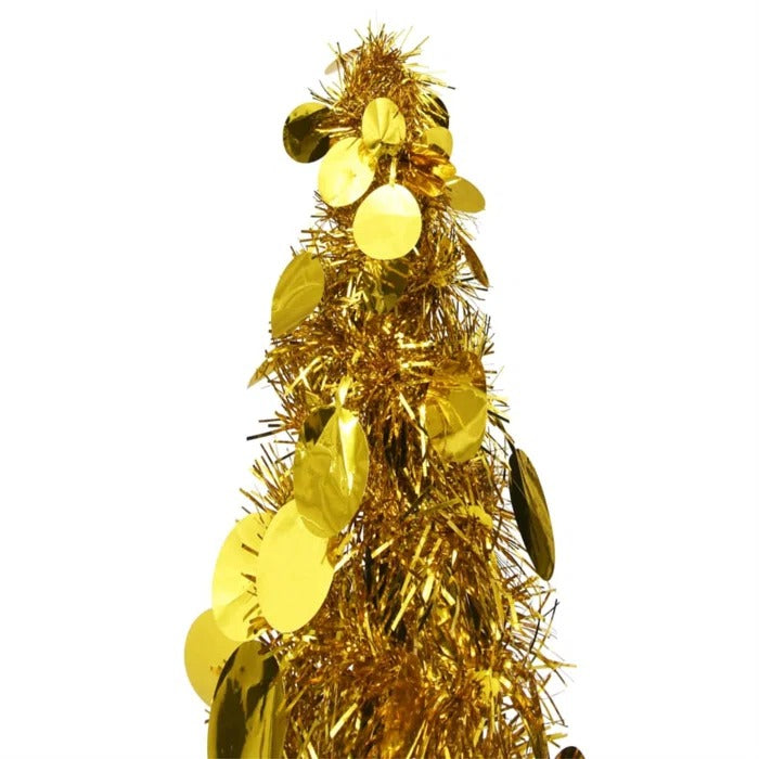 Artificial Tinsel Christmas Tree