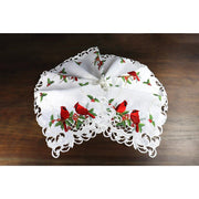 Floral Christmas Table Runner