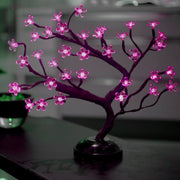Battery Powered Cherry Blossom Bonsai LED Light