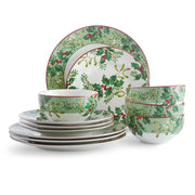 Christmas Foliage 12 Piece Dinnerware Set, Service for 4