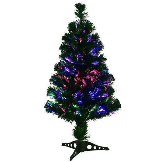 Green Pine Artificial Christmas Tree With LED Lights