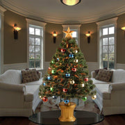 Fiber Optic Green Spruce Artificial Christmas Tree