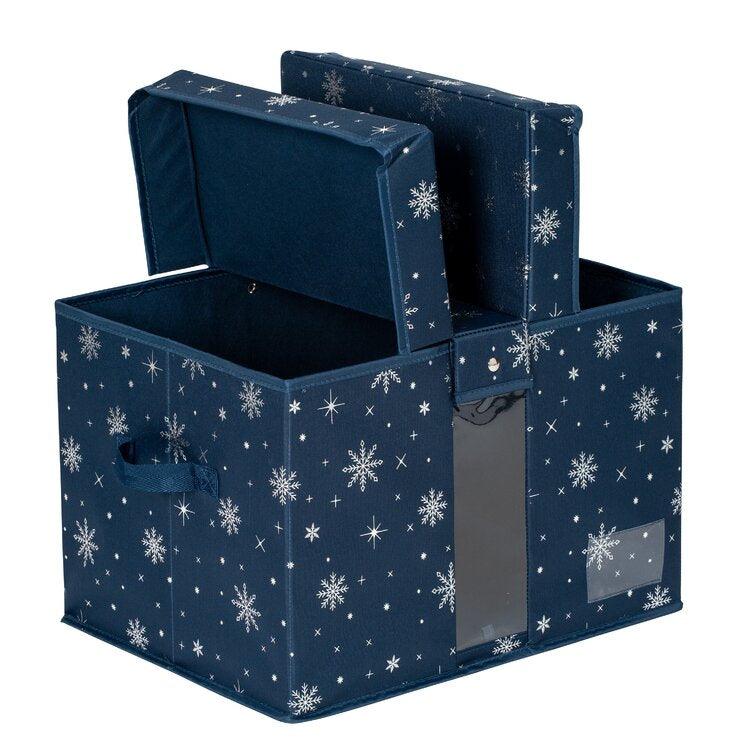 Holiday Storage 12'' H x 18'' W x 13.5'' D Christmas Multi-Use Storage
