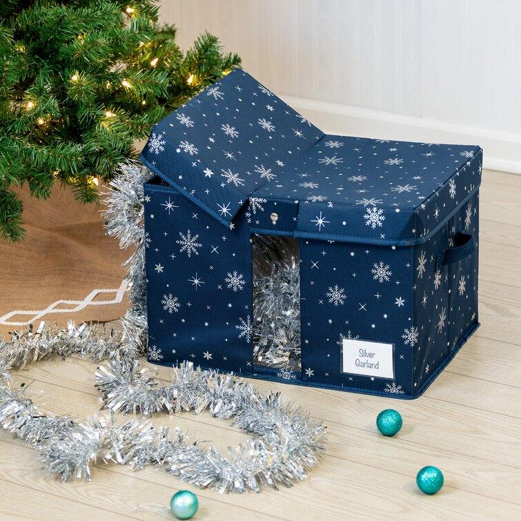 Holiday Storage 12'' H x 18'' W x 13.5'' D Christmas Multi-Use Storage