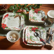 Holiday Wishes 12 Piece Dinnerware Set, Service for 4