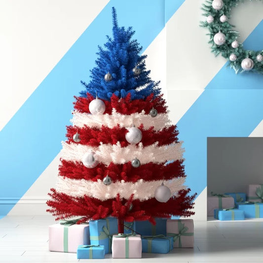 Matthias 60'' Lighted Artificial Pine Christmas Tree