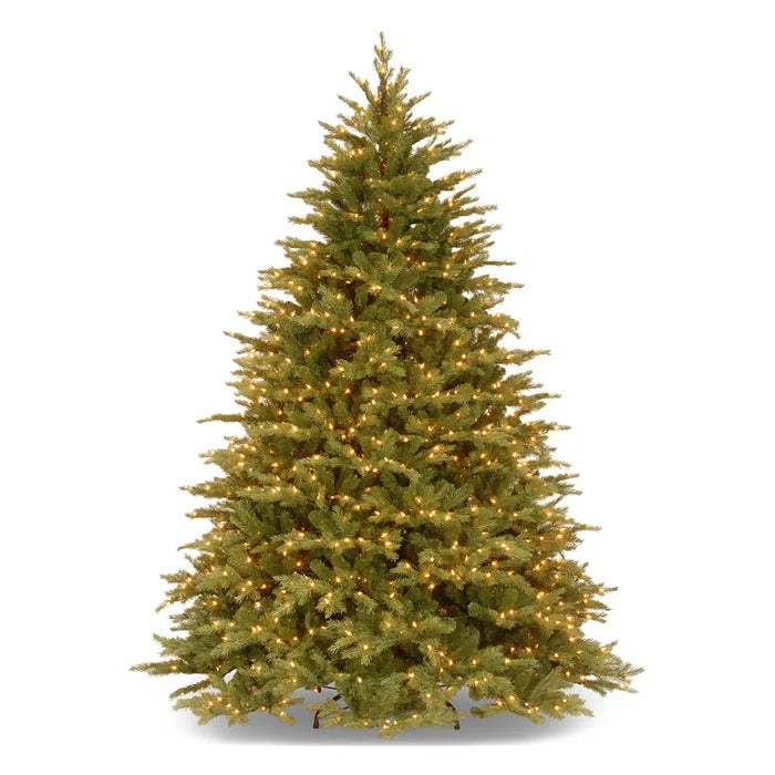 Nordic Spruce 90'' Lighted Artificial Spruce Christmas Tree