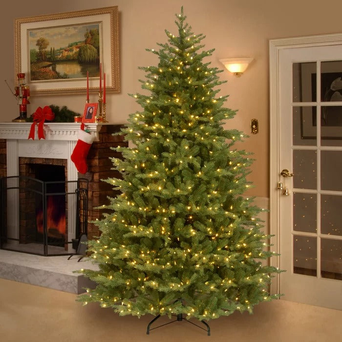 Nordic Spruce Lighted Artificial Spruce Christmas Tree