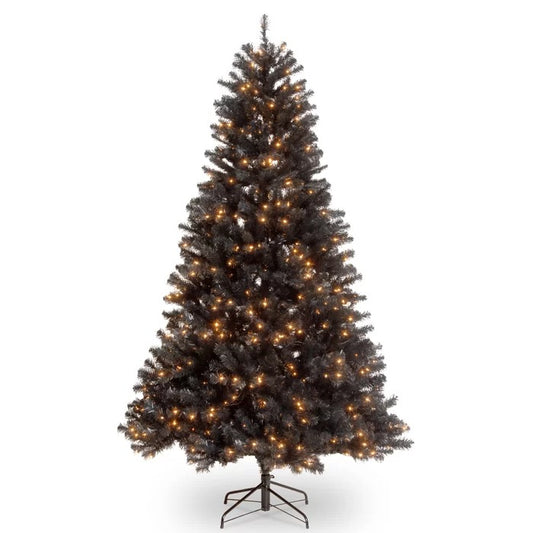 Offutt 84'' Lighted Artificial Spruce Christmas Tree