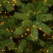 Omusa 90'' Lighted Artificial Fir Christmas Tree