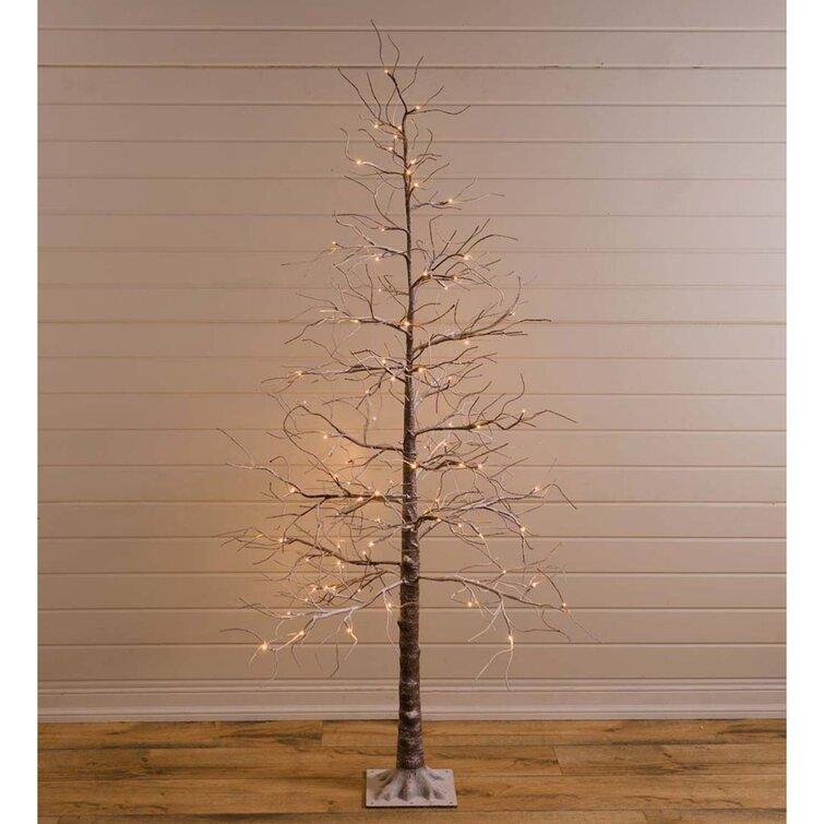 Plow and Hearth Birch Lighted Tree