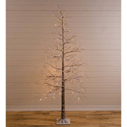 Plow and Hearth Birch Lighted Tree