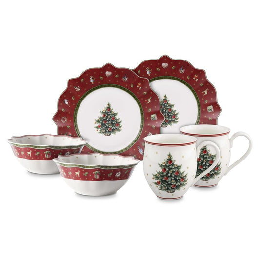 Toy's Delight 6 Piece Dinnerware Set, Service for 2