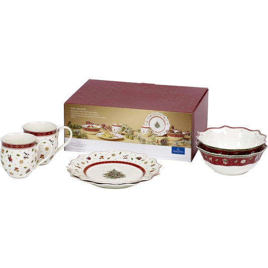 Toy's Delight 6 Piece Dinnerware Set, Service for 2