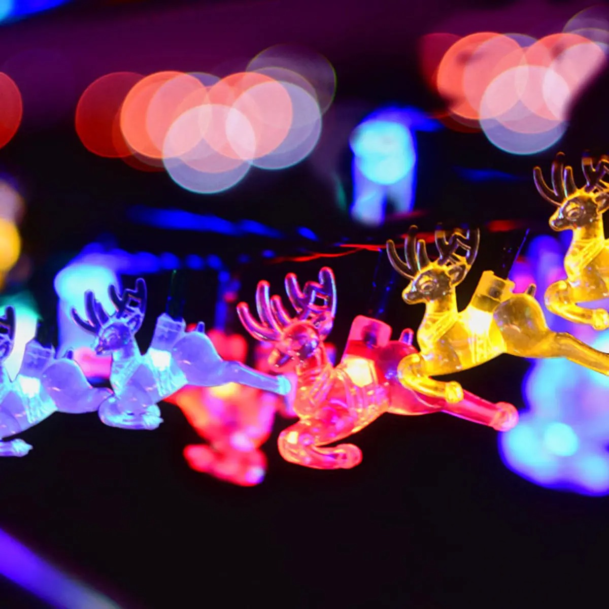 Deer Fairy Solar String Light-20pcs