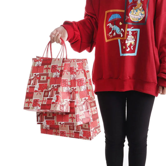 Christmas Kraft Paper Bag