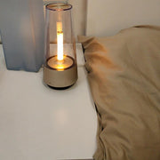 USB Warm and Romantic Candle Breathing Night Light bluetooth Speaker