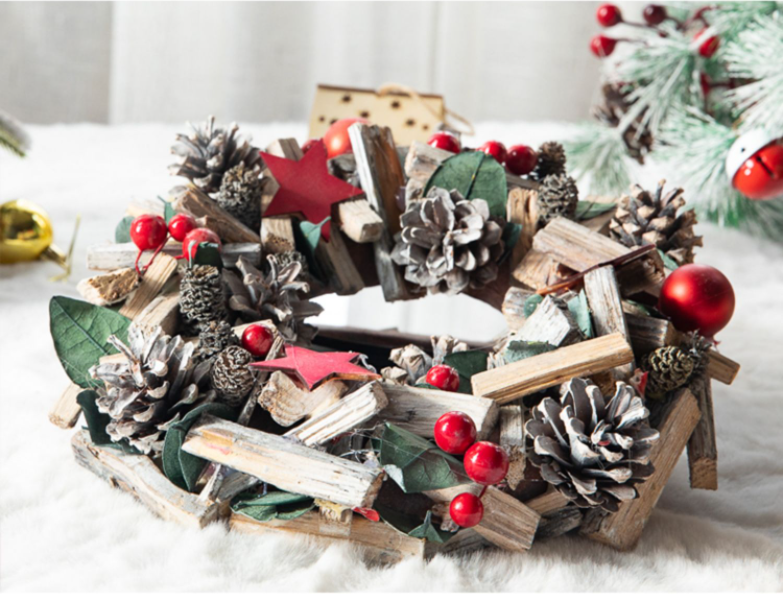 Unique Christmas Wreath 27*27*8cm