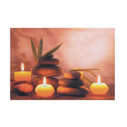 Canvas Wall Art Burning Candle Paintings