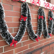 Christmas Decoration Bar Top Ribbon Garlands
