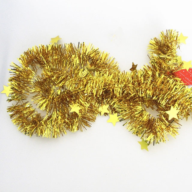 Christmas Decoration Bar Top Ribbon Garlands