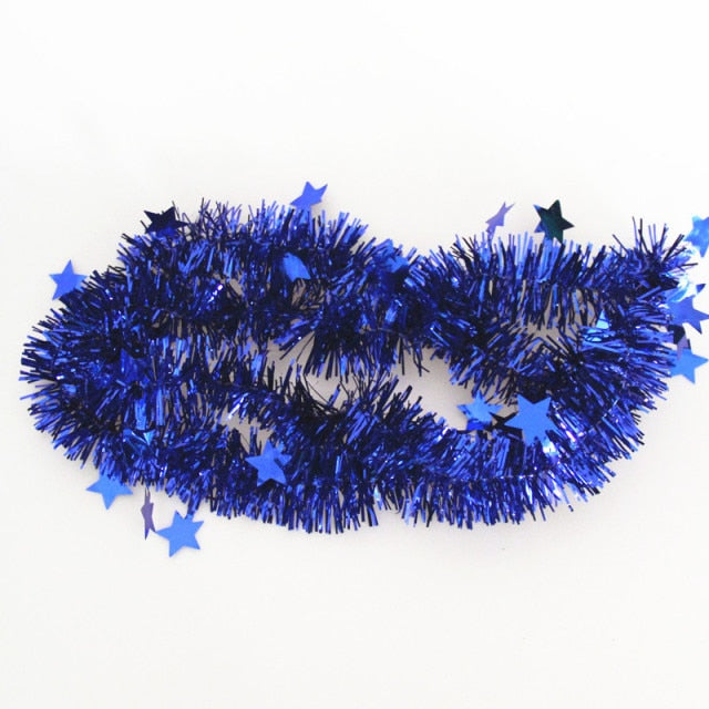Christmas Decoration Bar Top Ribbon Garlands