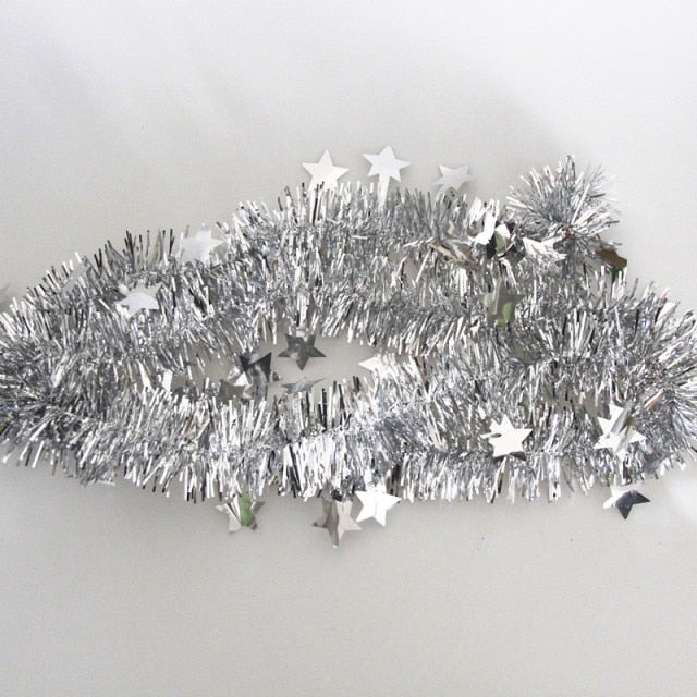 Christmas Decoration Bar Top Ribbon Garlands