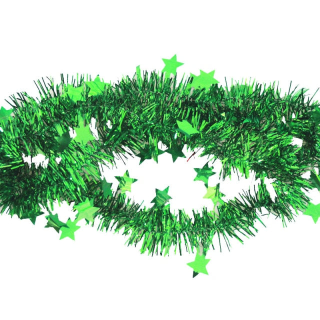 Christmas Decoration Bar Top Ribbon Garlands