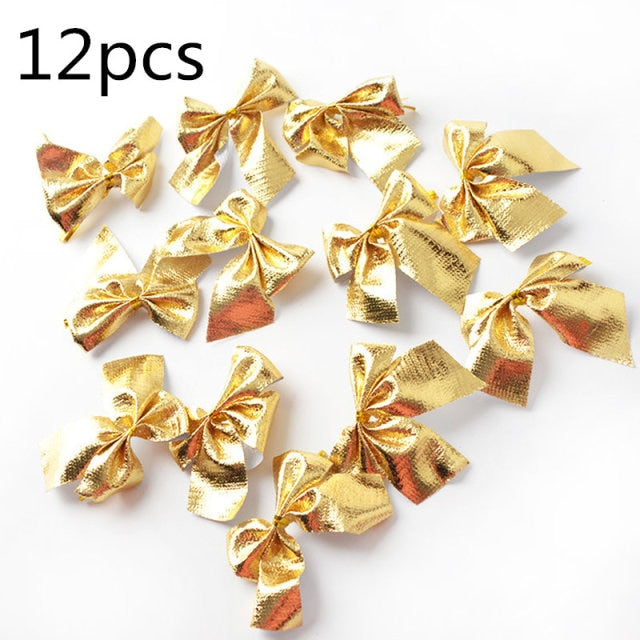 Christmas Decoration Bar Top Ribbon Garlands