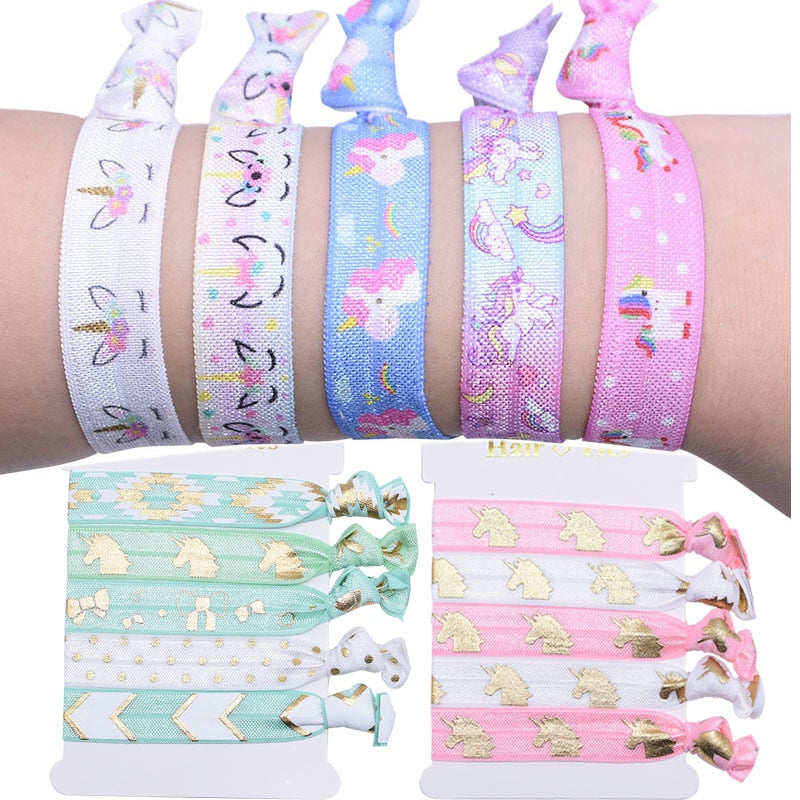 Unicorn Themed Colorful Bracelets