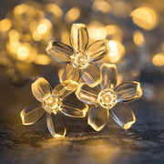 LED Christmas Lights Blossom Flowers LED String Fairy
