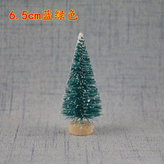 Mini Christmas Tree Sisal Silk Cedar Decoration