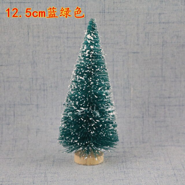 Mini Christmas Tree Sisal Silk Cedar Decoration
