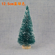 Mini Christmas Tree Sisal Silk Cedar Decoration
