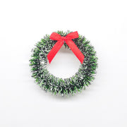 6 Mini handmade Christmas wreath - Christmas Trees USA
