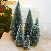 Small Pine Tree Placed In The Desktop Mini Trees For Home