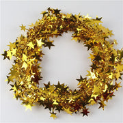 Christmas Decoration Bar Top Ribbon Garlands