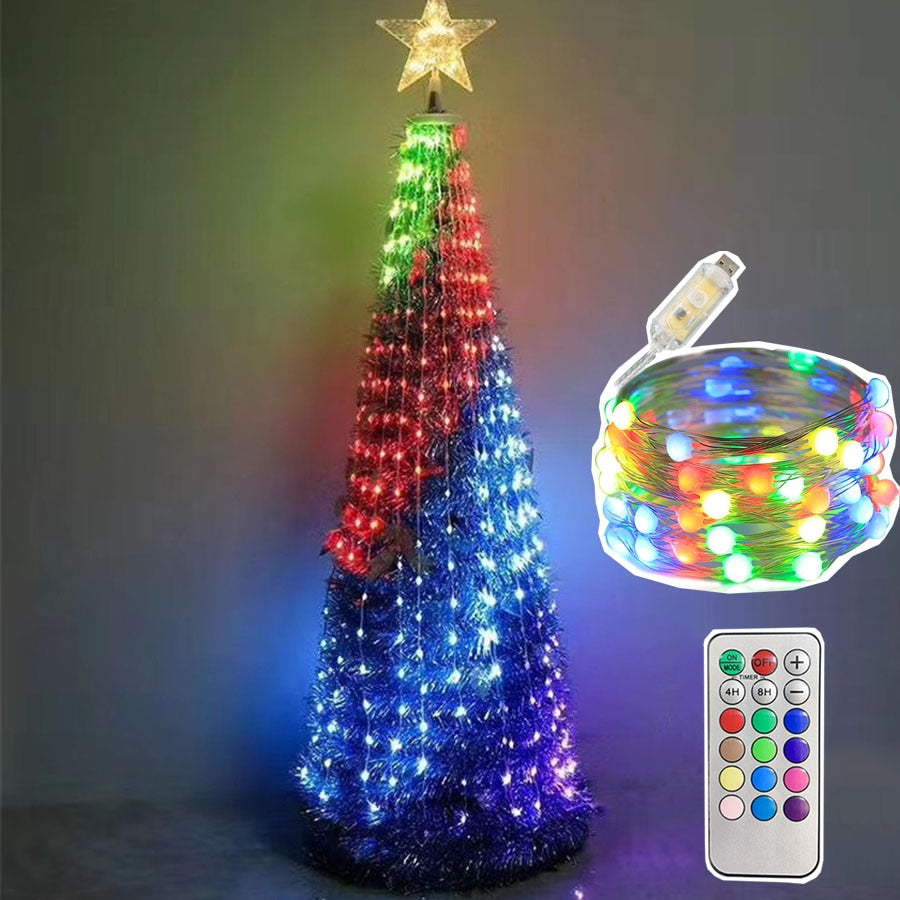 Smart RGB Christmas Tree Fairy Light