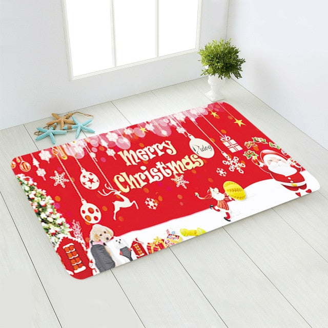 Santa Doormat for kitchen and door