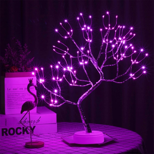 Touch Switch LED Tabletop Tree Light