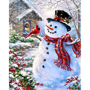 Snowman & Deer Christmas Gift Frame