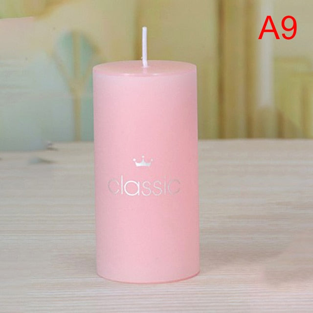 Xmas Column Wax Fragrant Candle