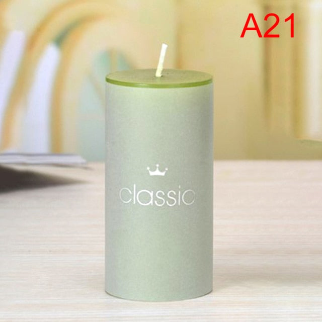 Xmas Column Wax Fragrant Candle
