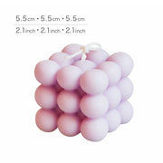 Small Bubble  Candle Cube 1pc